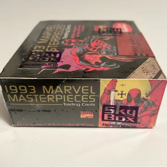 Marvel Masterpieces Trading Cards - Black and Red - Picture 5 of 6